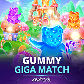 Gummy Giga Match slot on Nustar App